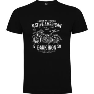 Retro Metal Motorcycle Tee Tshirt