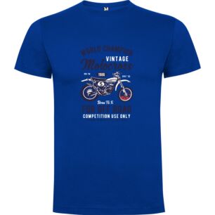 Retro Motocross Masterpiece Tshirt