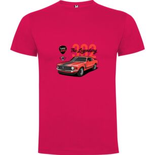 Retro Red 80s Classic Tshirt
