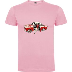 Retro Ride Redefined Tshirt σε χρώμα Ροζ Small