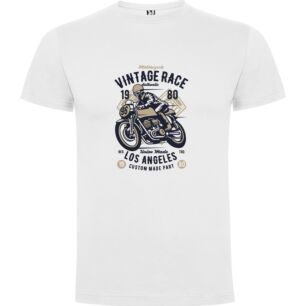 Retro Rider LA Tshirt σε χρώμα Λευκό Small