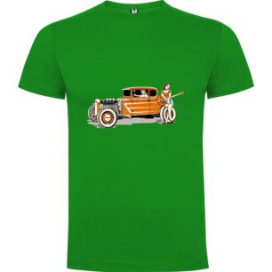 Retro Rockabilly Roadster Tshirt