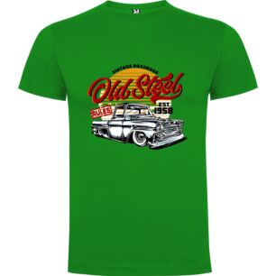 Retro Rusty Truck Art Tshirt