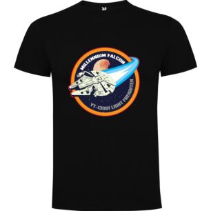 Retro Sci-Fi Revival Tshirt σε χρώμα Μαύρο Small