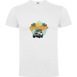 Retro Street Safari Tshirt σε χρώμα Λευκό Large