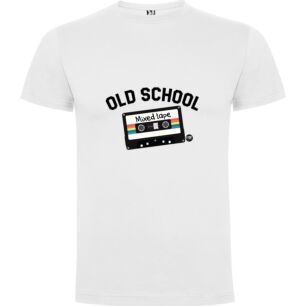 Retro Tape Mix Tshirt σε χρώμα Λευκό 11-12 ετών