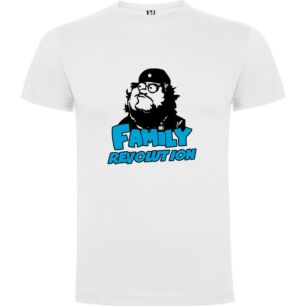 Revolutionary Family Guy Style Tshirt σε χρώμα Λευκό