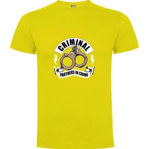 Ribboned Restraints: Crime Captured Tshirt