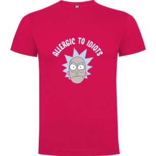 Rick's Allergic Cartoon Chaos Tshirt