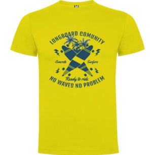 Riders Unite: Longboard Community Tshirt