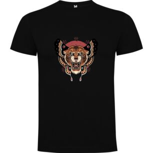 Roaring Tiger Illustration Tshirt