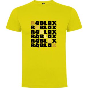 Roblox in Technicolor Tshirt