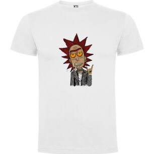 Rock n' Rick Portrait Tshirt σε χρώμα Λευκό XLarge