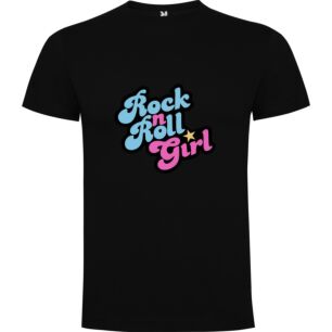 Rockin' Girl Sticker Tshirt