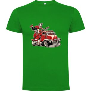 Rockin' Red Truck Tshirt σε χρώμα Πράσινο XXLarge