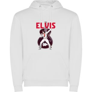 Rockstar Elvis: A Portrait Φούτερ με κουκούλα σε χρώμα Λευκό 11-12 ετών