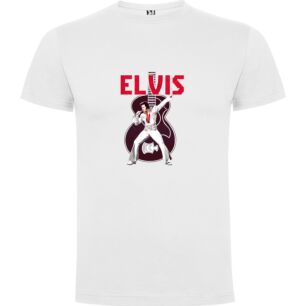 Rockstar Elvis Portrait Tshirt σε χρώμα Λευκό 11-12 ετών