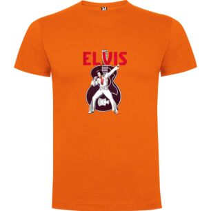 Rockstar Elvis Portrait Tshirt
