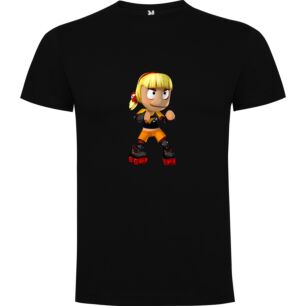 Roller Skating Anime Warrior Tshirt