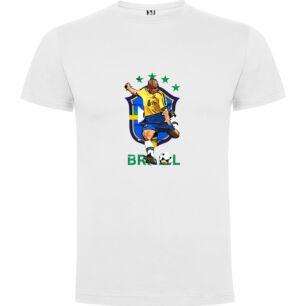 Ronaldo's Top Field Kick Tshirt σε χρώμα Λευκό 5-6 ετών