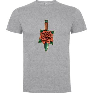 Rose Dagger Design Tshirt