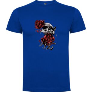 Rose Skull Rock Tshirt