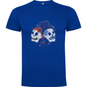 Rose Skulls Fiesta Tshirt