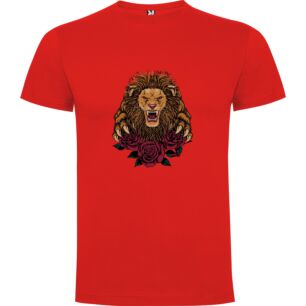 Royal Lion's Floral Crest Tshirt