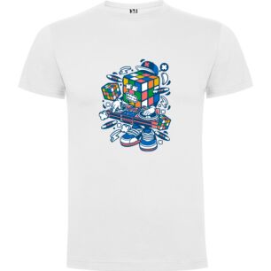 Rubik's Multicolored Fusion Tshirt