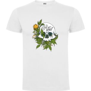 Sacred Floral Skull Tshirt σε χρώμα Λευκό Small
