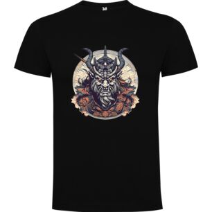 Samurai Demon Illustration Tshirt