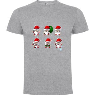 Santa Expressions Spritesheet Tshirt