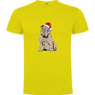 Santa Pup Sit Tshirt