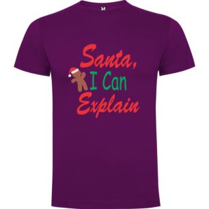 Santa's Black Confessions Tshirt