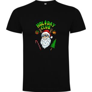 Santa's Cool Holiday Look Tshirt