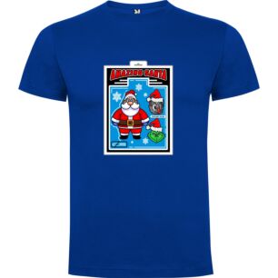Santa's Festive NES Art Tshirt