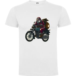 Santa's Steampunk Ride Tshirt σε χρώμα Λευκό Small