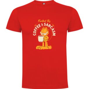 Sarcastic Brew: Garfield's Portrait Tshirt