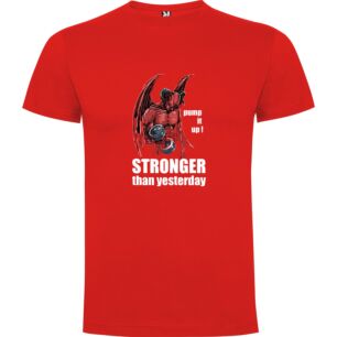 Satanic Muscle Motivation Tshirt