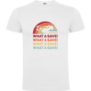 Save Fan Art Wallpaper Tshirt σε χρώμα Λευκό 3-4 ετών