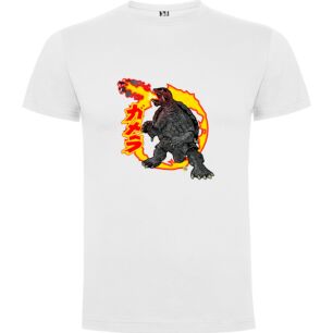 Scaly Smoking Kaiju Tshirt σε χρώμα Λευκό 11-12 ετών