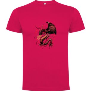 Scarlet Fire Dragon Tshirt