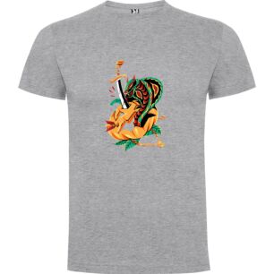 Scarring Dragon: Majestic Illustration Tshirt