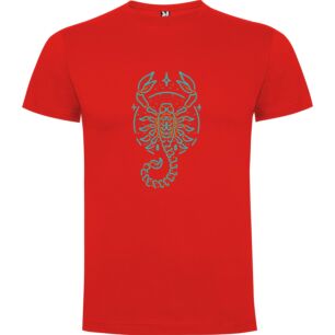 Scorpion Neon Ink Art Tshirt