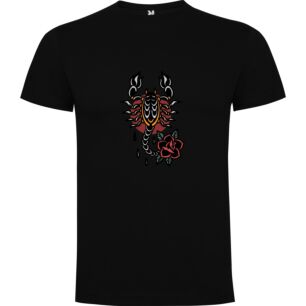 Scorpion & Rose Ink Tshirt