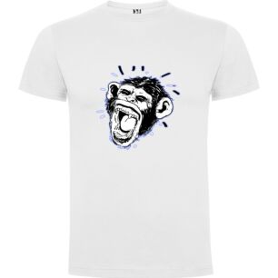 Screaming Space Chimp Tshirt σε χρώμα Λευκό 11-12 ετών