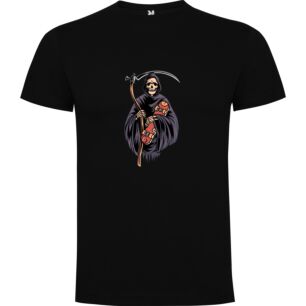 Scythe Slinger Skeleton Tshirt