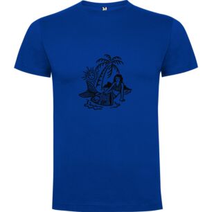 Sea Siren Illustration Tshirt