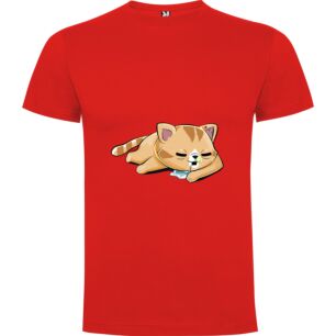 Serene Feline Meditation Tshirt