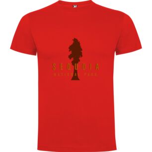 Serious Sequoia Spectacle Tshirt σε χρώμα Κόκκινο 9-10 ετών